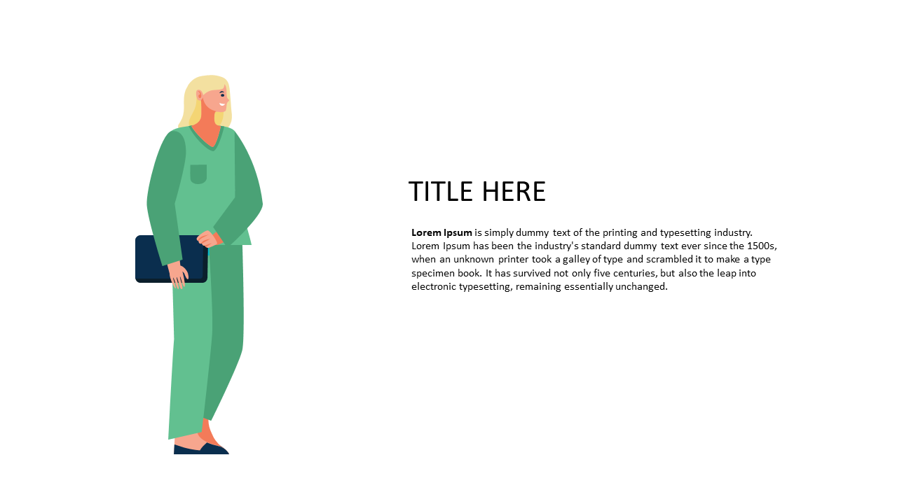 Engage Audience with Text and Character Illustration