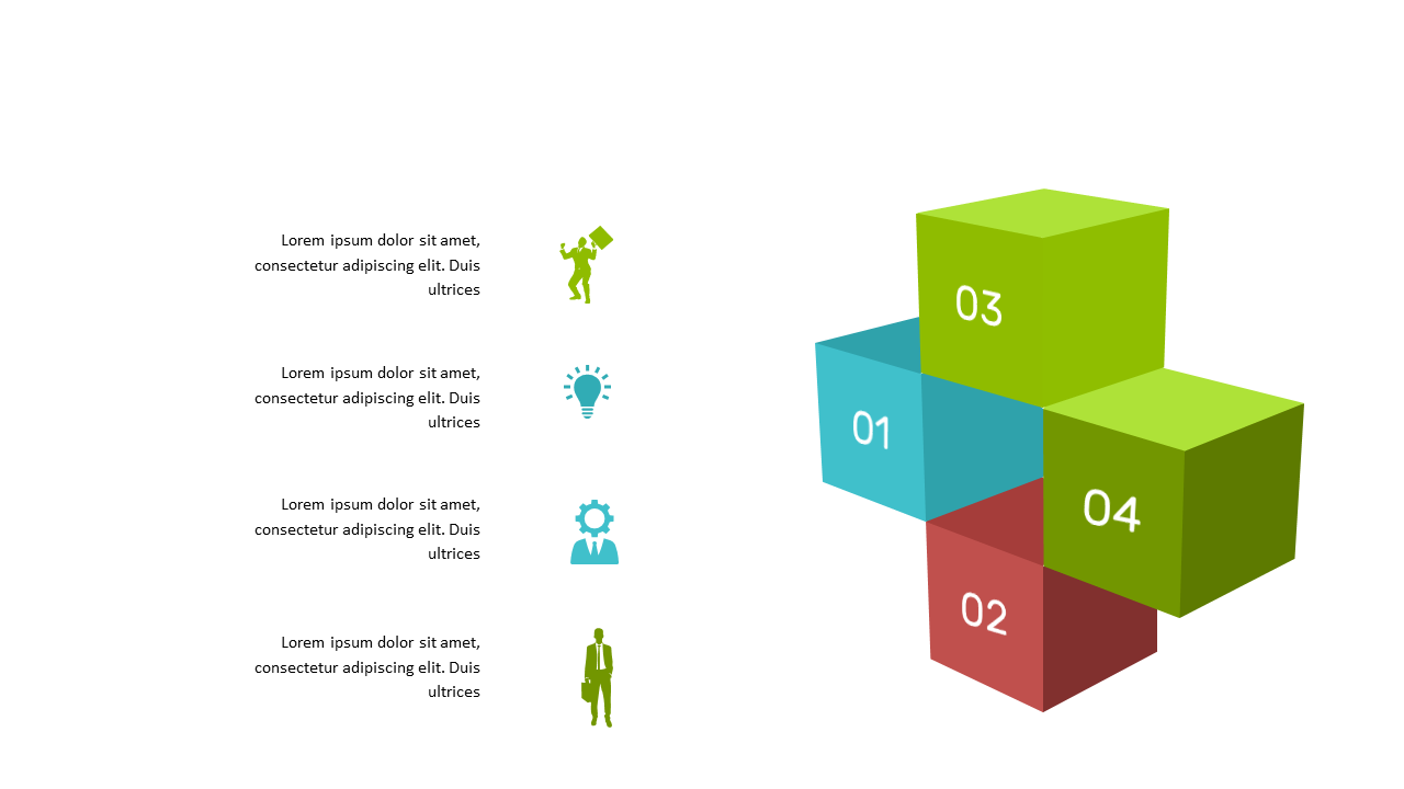 Present Workflows with 4-Step Numbered Blocks