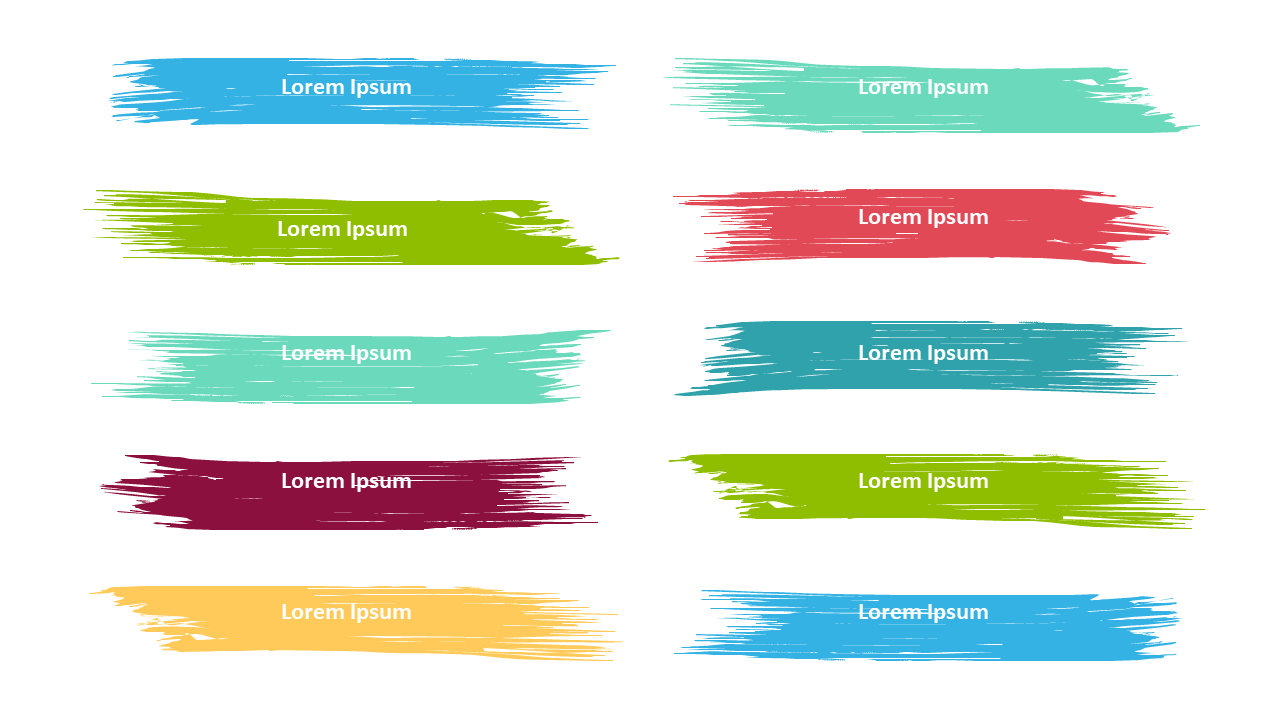 Create Artistic Presentations with Brush Stroke Backgrounds