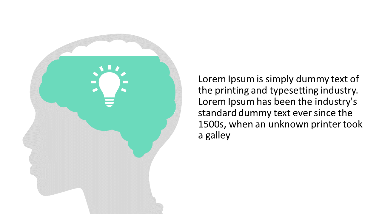 Convey Innovative Ideas with Lightbulb Concept
