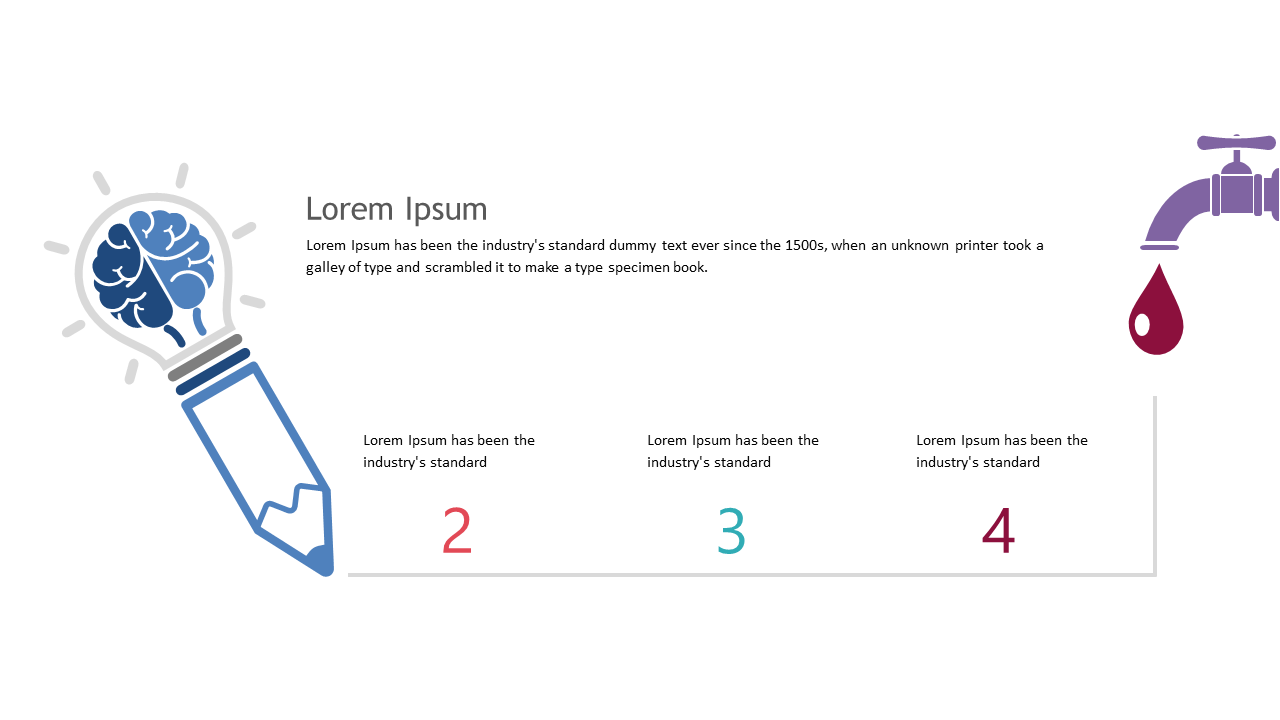 Present Creative Processes with Illustrative Layout