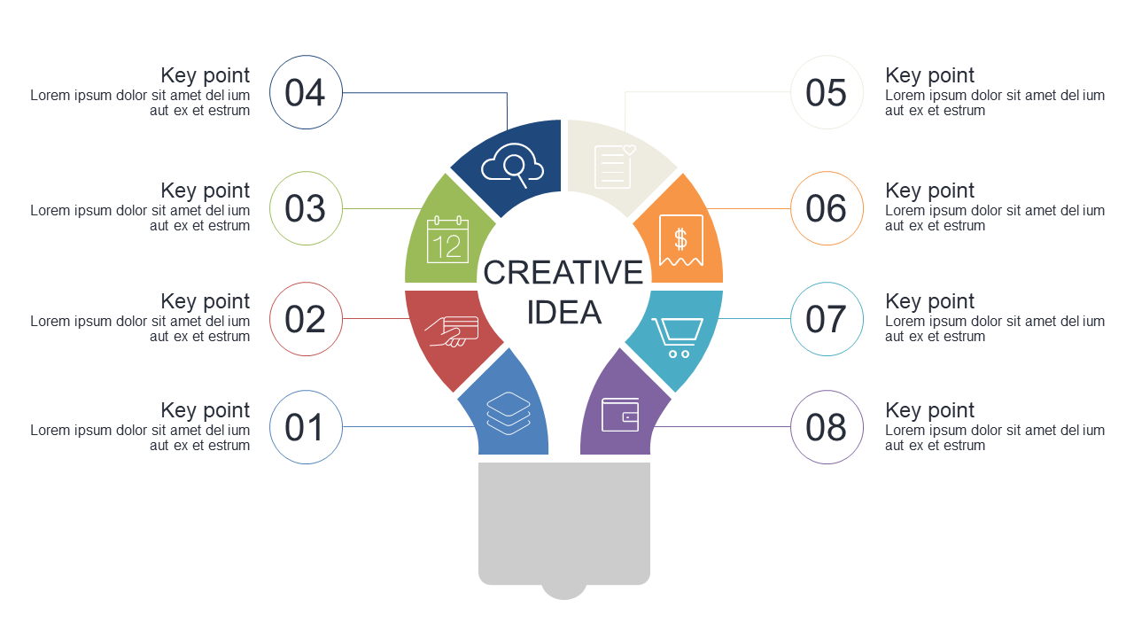 Engage with 8-Step Creative Idea Infographic V2