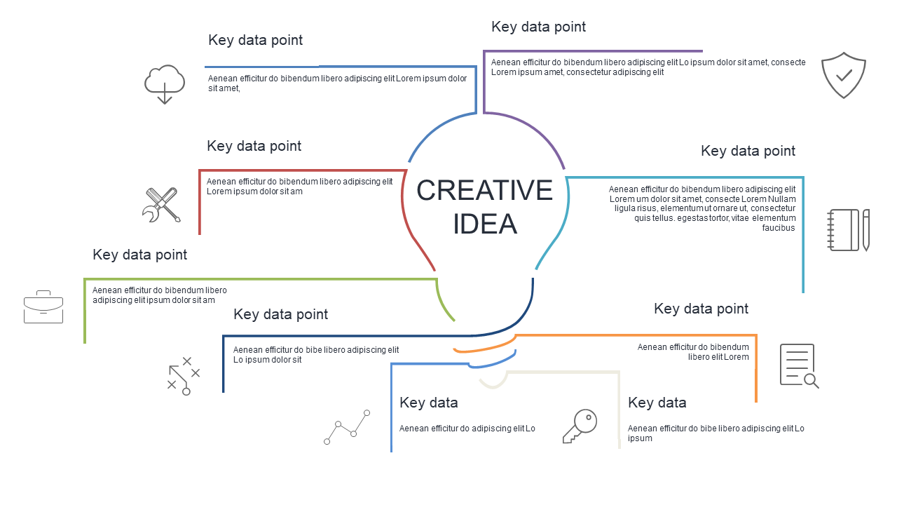 Visualize Ideas with Creative Mind Map Layout