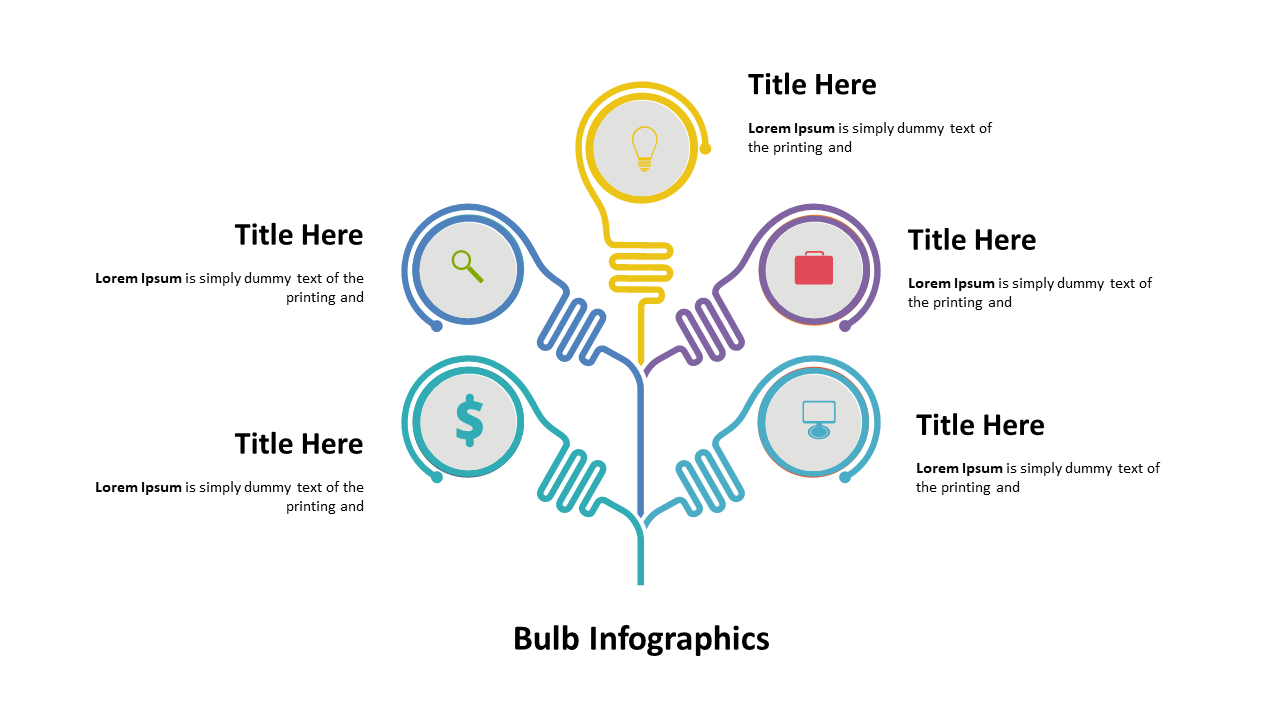 Visualize Interconnected Ideas with Light Bulb Design