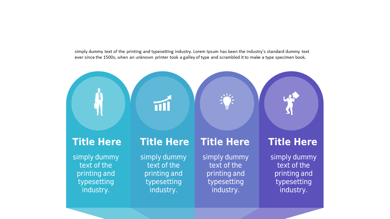 Present Workflows with Four-Phase Infographic