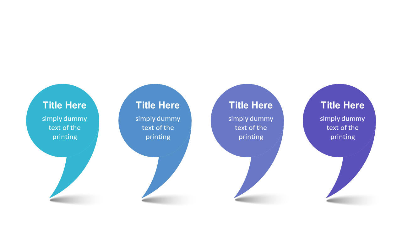 Highlight Key Points with Quote Bubble Design