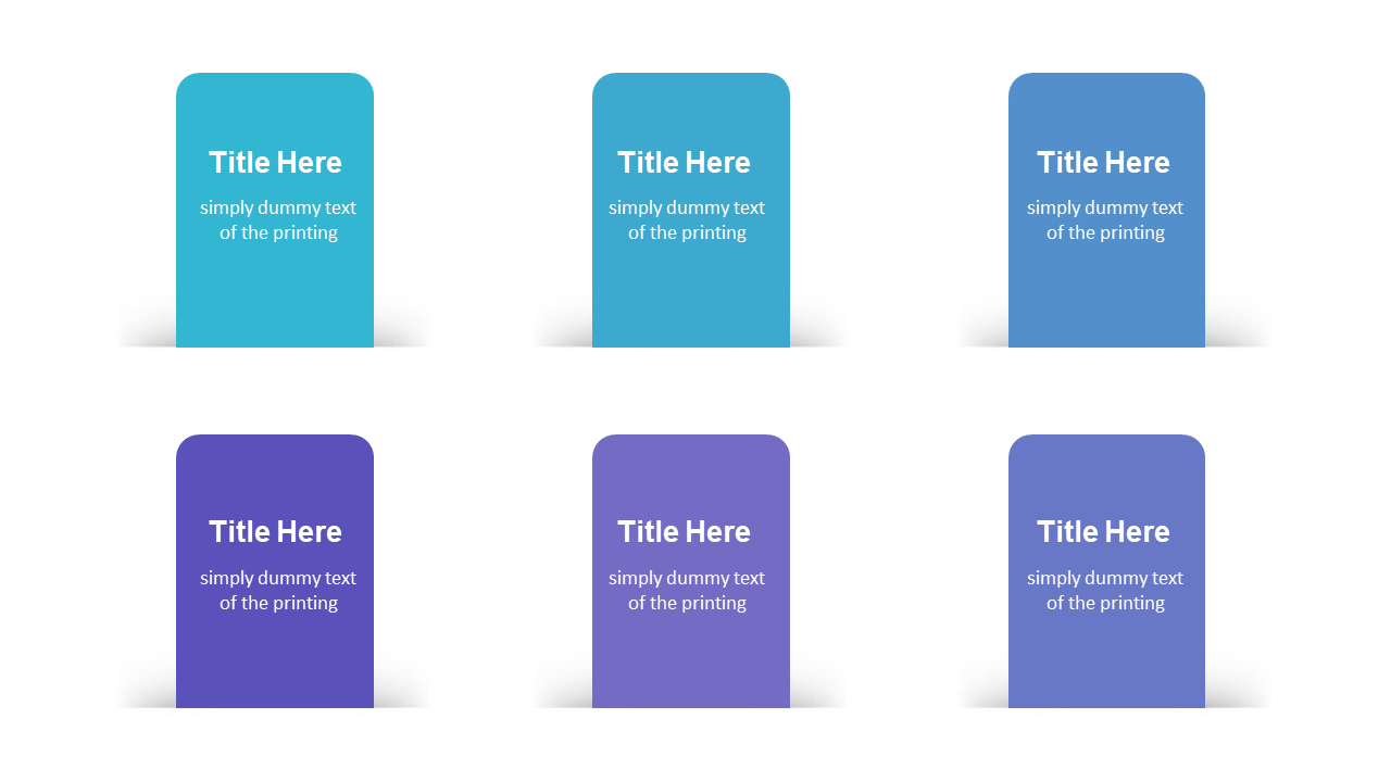 Present Business Processes with Circular Steps Flow V3