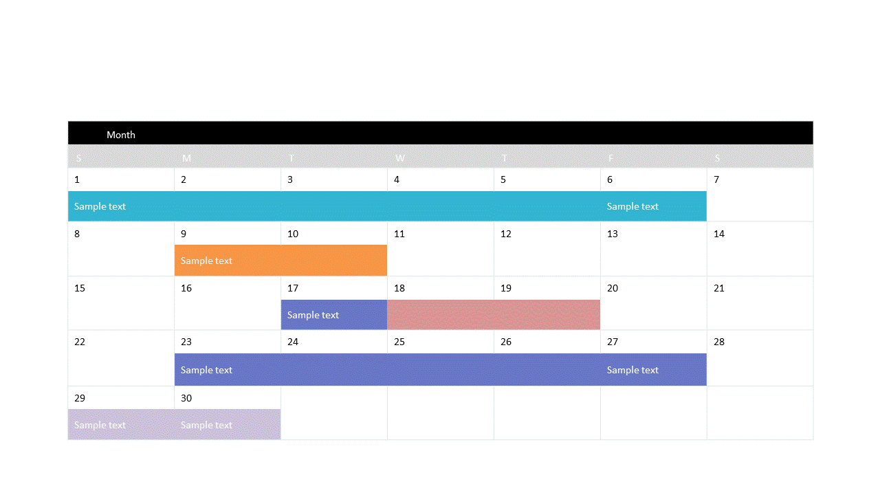 Plan Your Month with Editable Calendar Planner