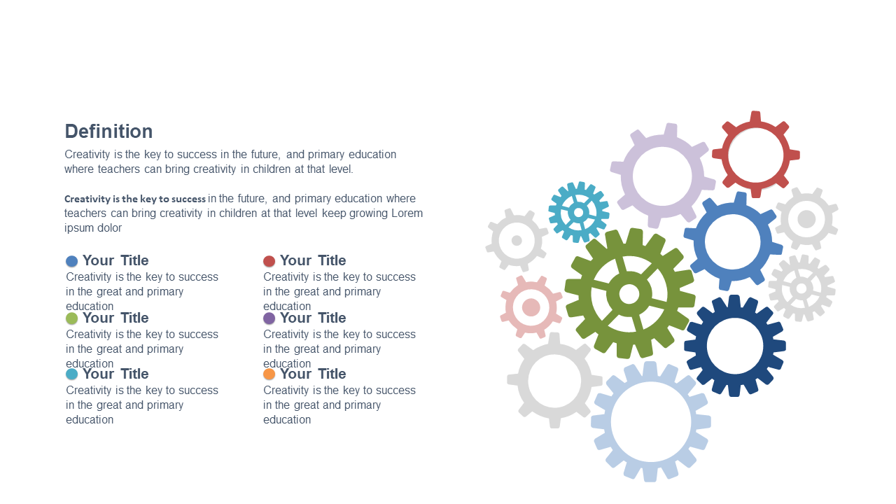 Enhance Educational Presentations with Gears