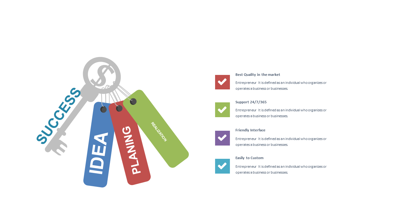 Highlight Success Factors with Colorful Tags
