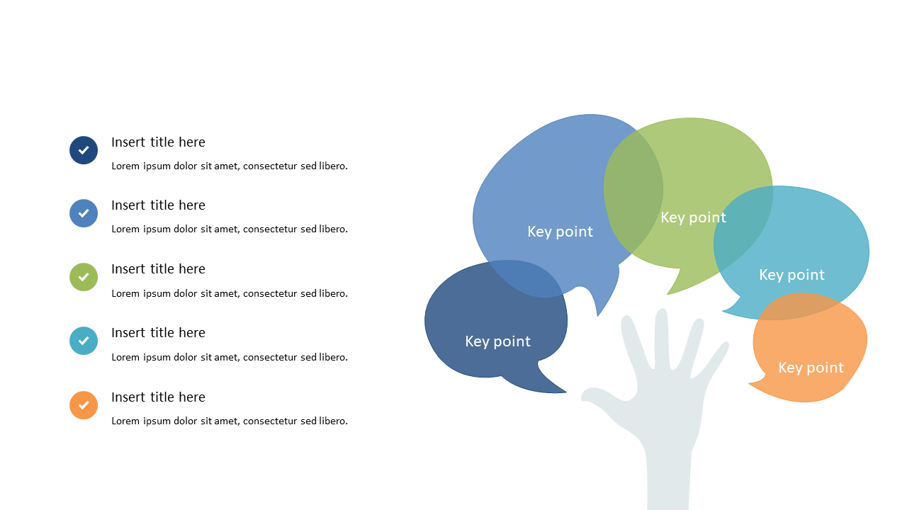Highlight Key Points with Speech Bubbles