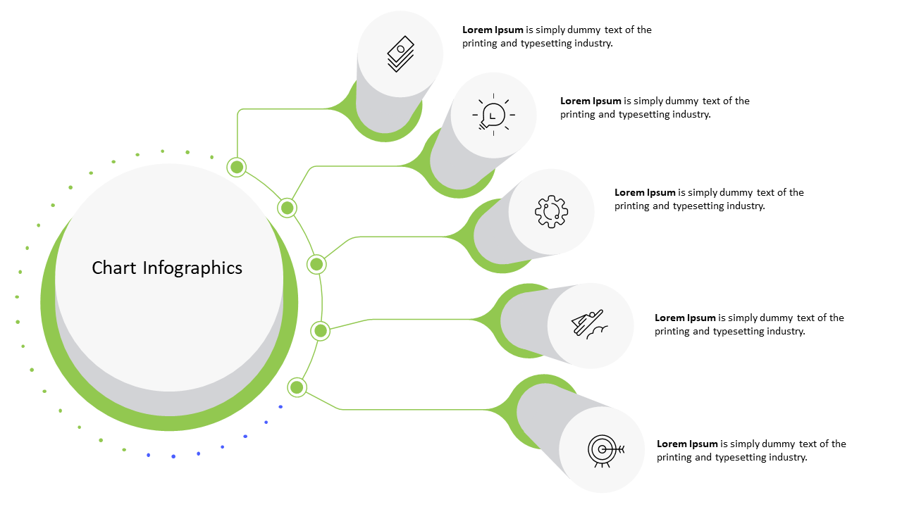 Present Data with Radial Chart Infographic