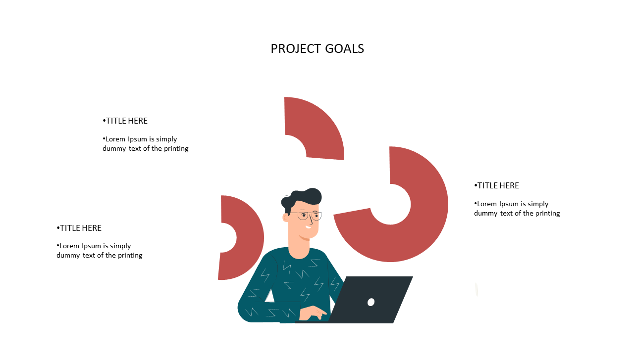 Present Project Goals with Central Illustration