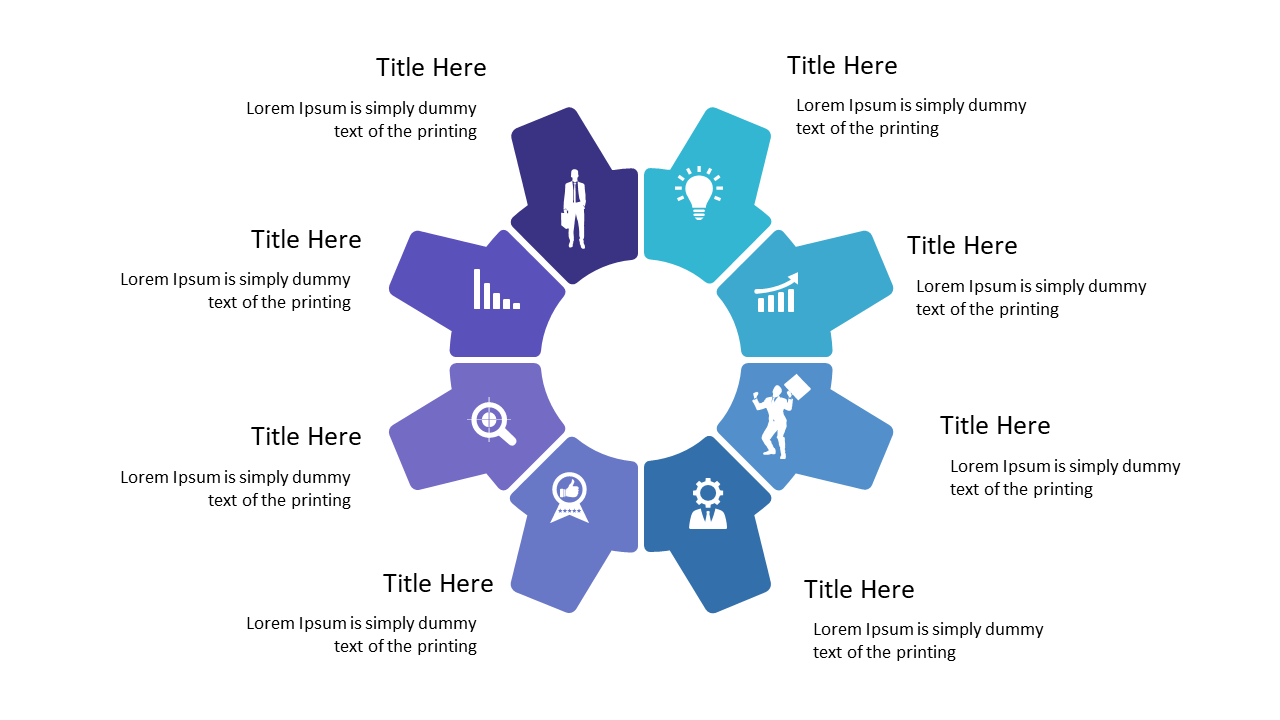 Illustrate Processes with an 8-Section Diagram