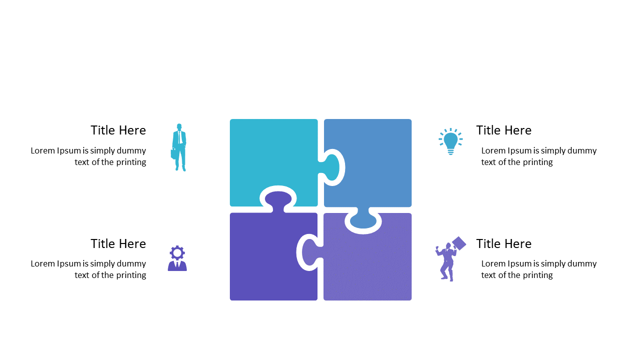 Illustrate Sequential Steps with Quadrant Design