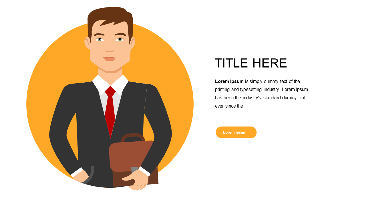 Engage Audiences with Professional Character Slide