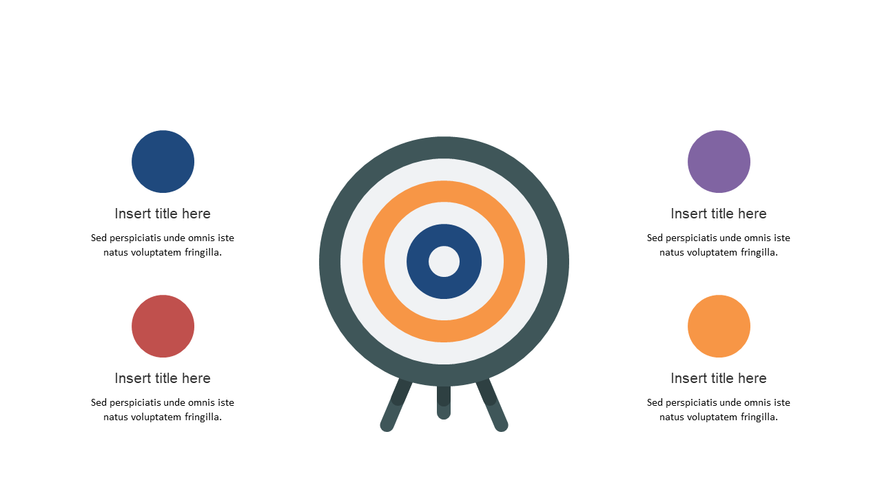 Showcase Marketing Goals with Target Layout