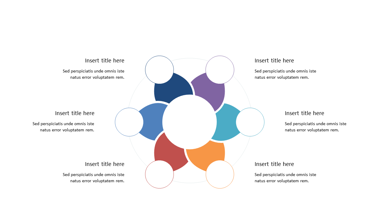 Highlight Key Elements with Circular Gear Diagram