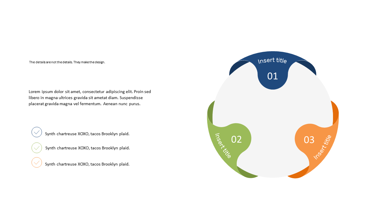 Present Concise Workflows with Circular 3 Steps