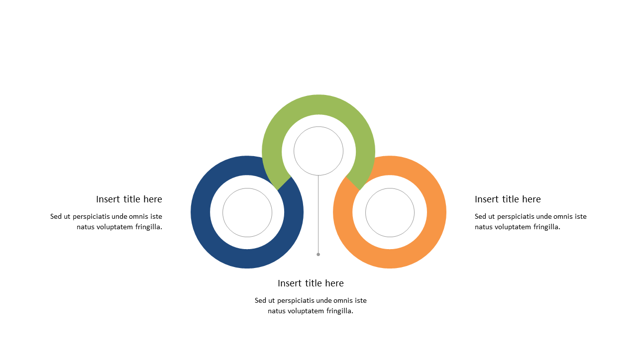 Present Interconnected Ideas with Three-Point Diagram