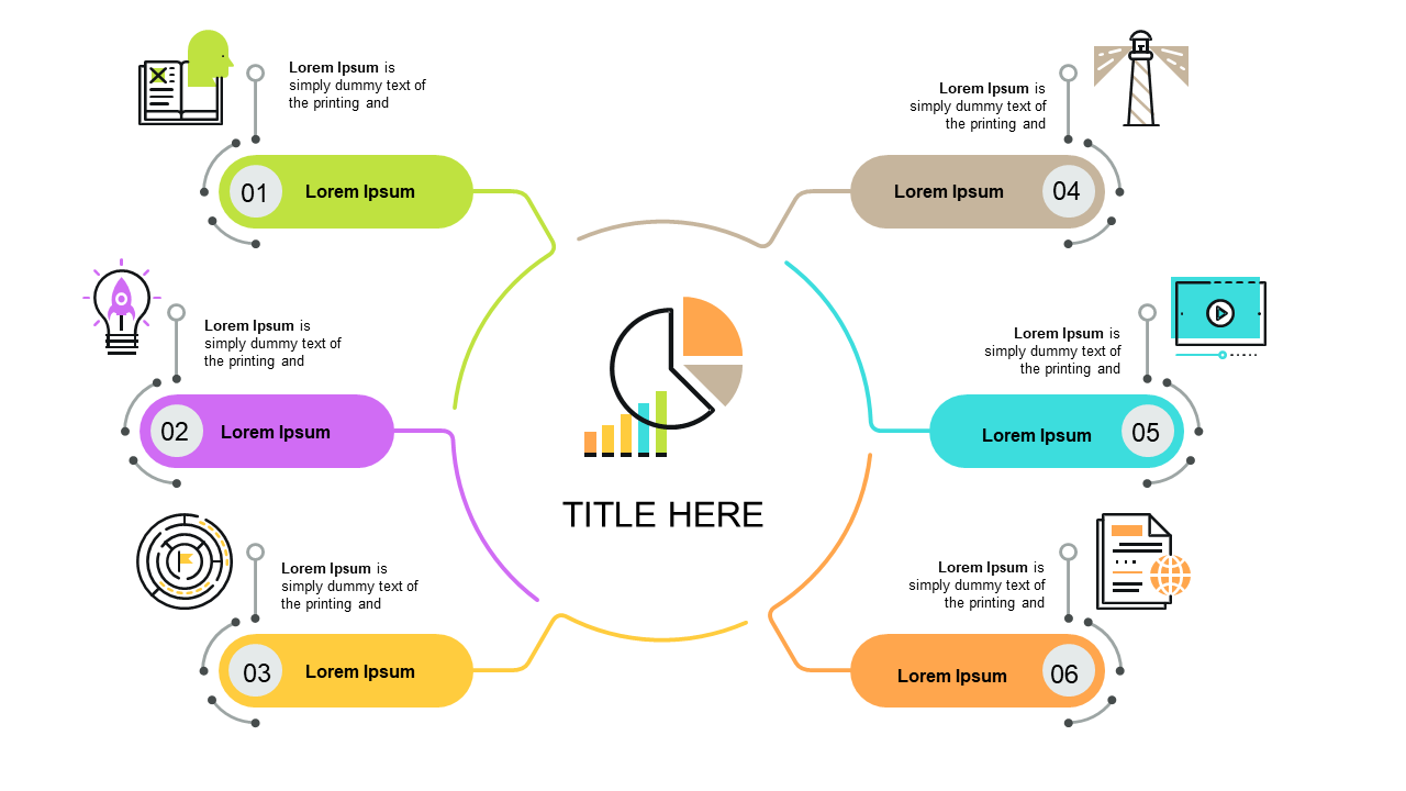 Showcase Key Points with Circular Infographics