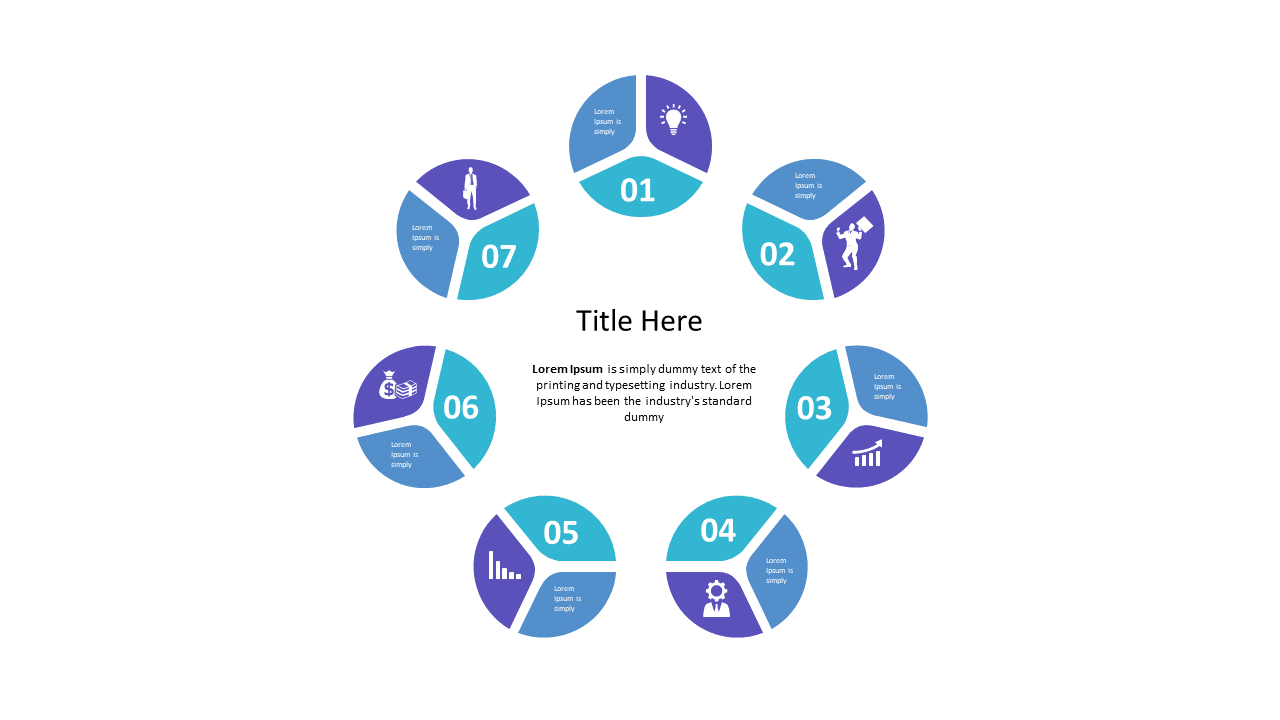 Illustrate Workflows with Circular 8-Step Diagram