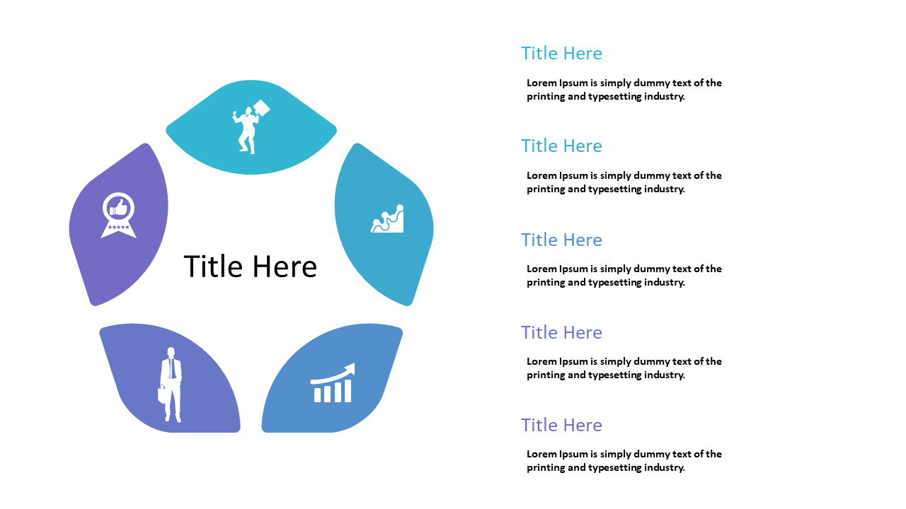 Highlight Key Points with Circular Leaf Infographic