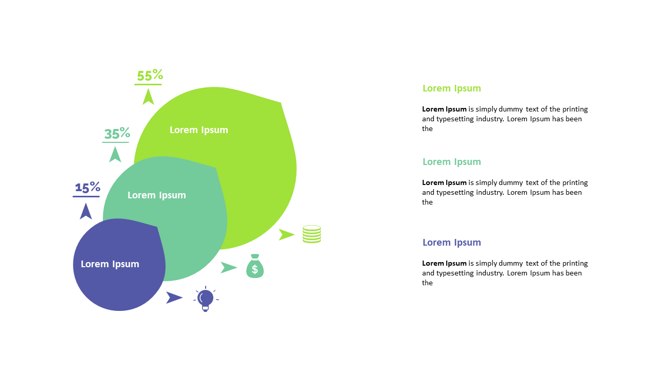 Present Data Clearly with Circular Percentages Layout