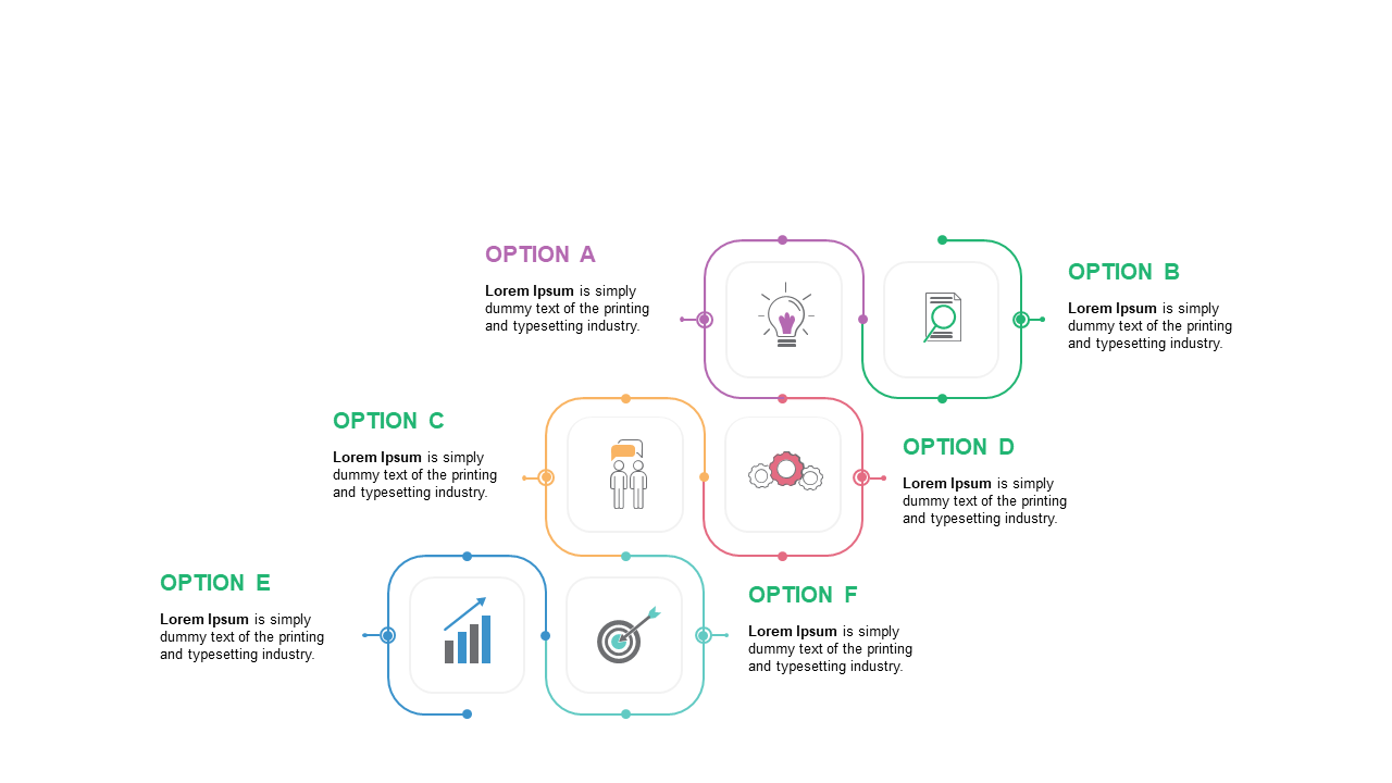 Present Options Clearly with Colorful Comparison Layout