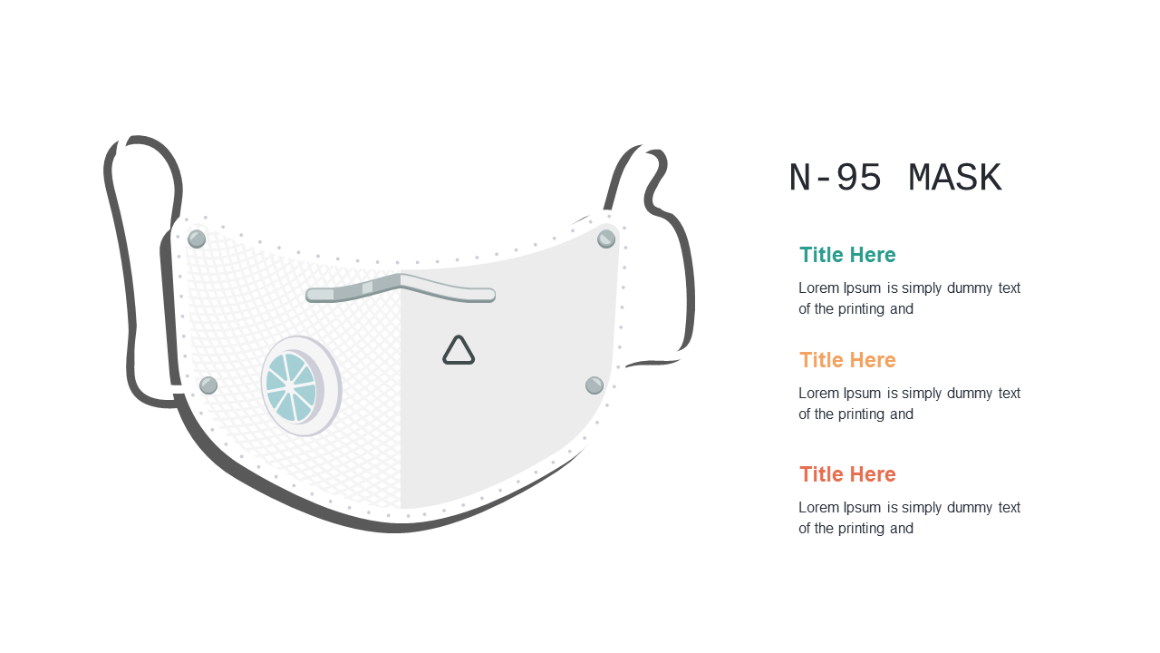 Educate on N95 Masks with Detailed Illustration