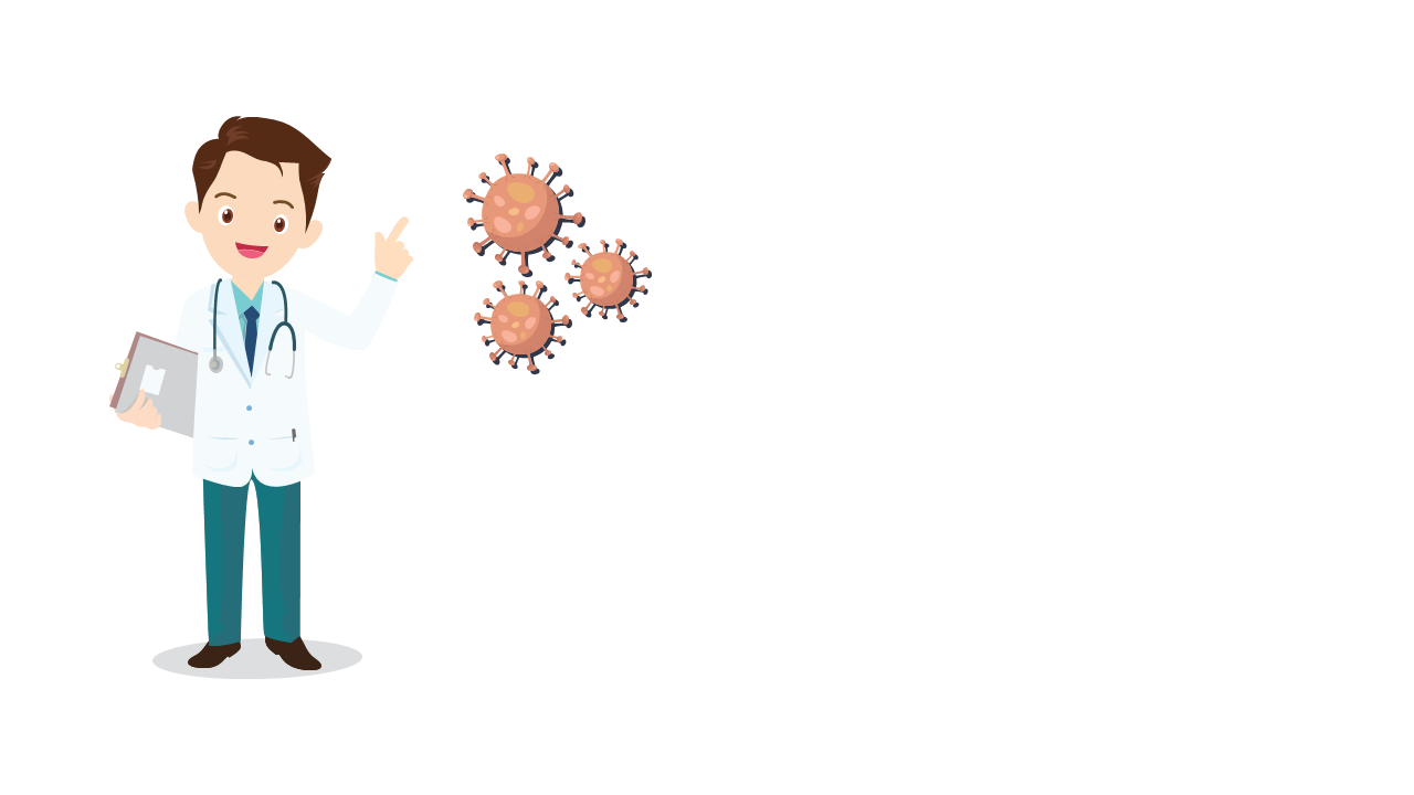 Engaging Healthcare Slide for Virus Education