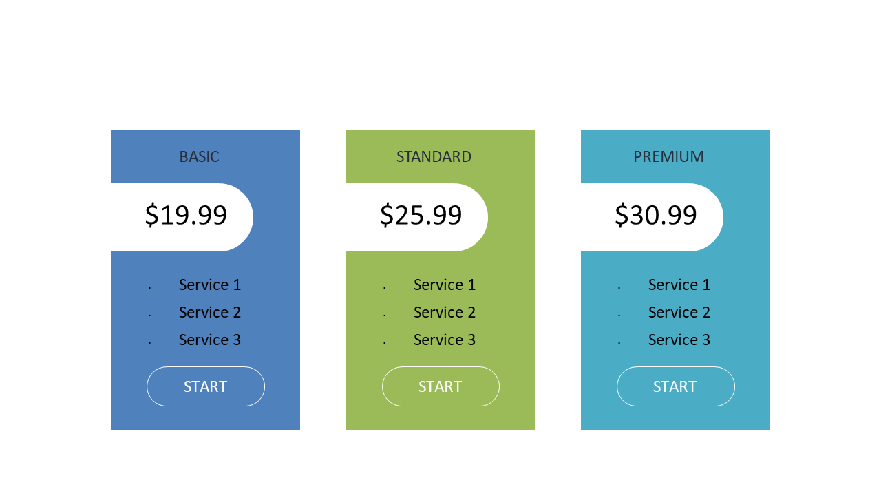 Pricing Plan Comparison with Call-to-Action