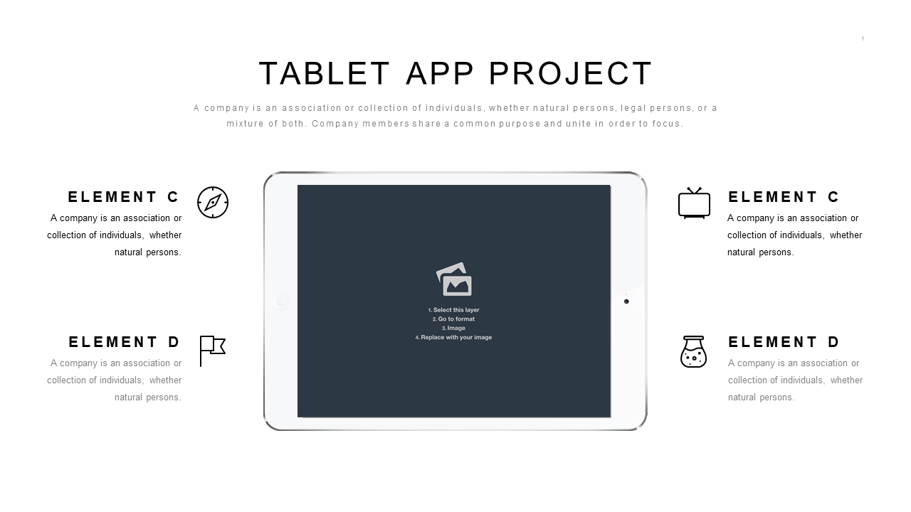Present Tablet App Project Overview Effectively