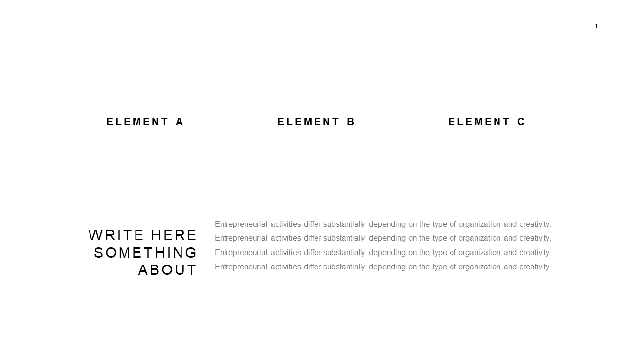 Organize Information with Three-Column Layout