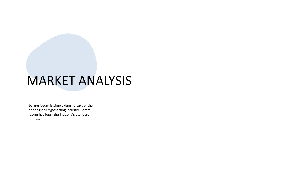 Simple Layout for Market Analysis
