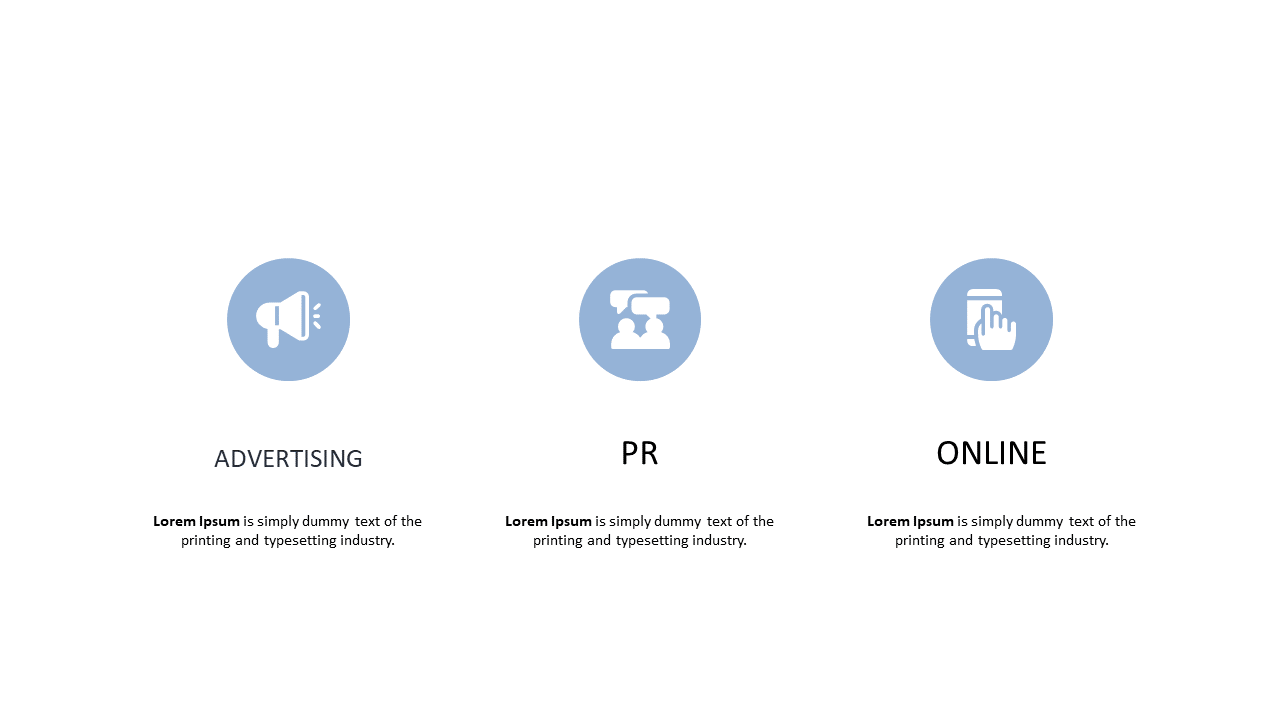 Circular Icons for Marketing Strategies