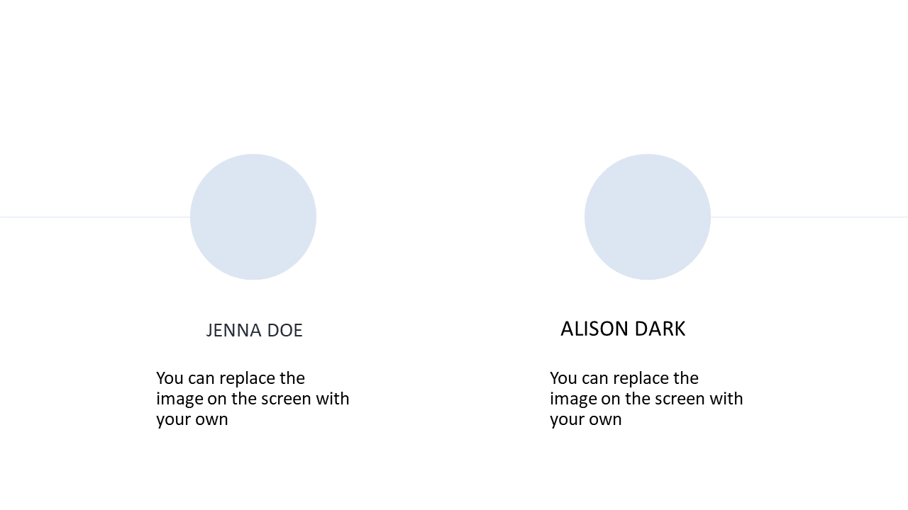 Dual Profile Comparison for Team Introductions