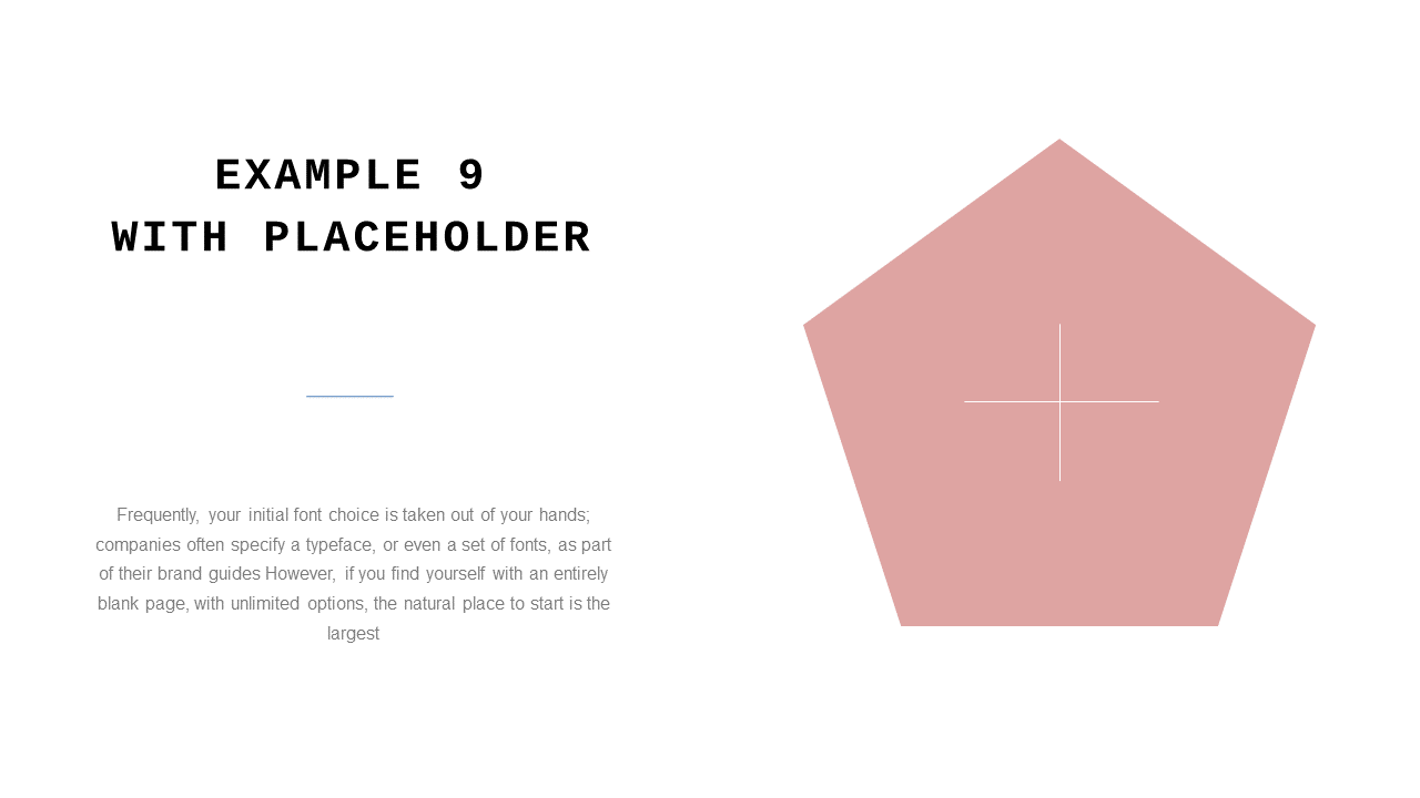 Stylish Hexagonal Layout for Branding