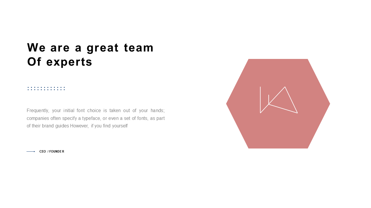 Engaging Team Introductions with Hexagonal Layout