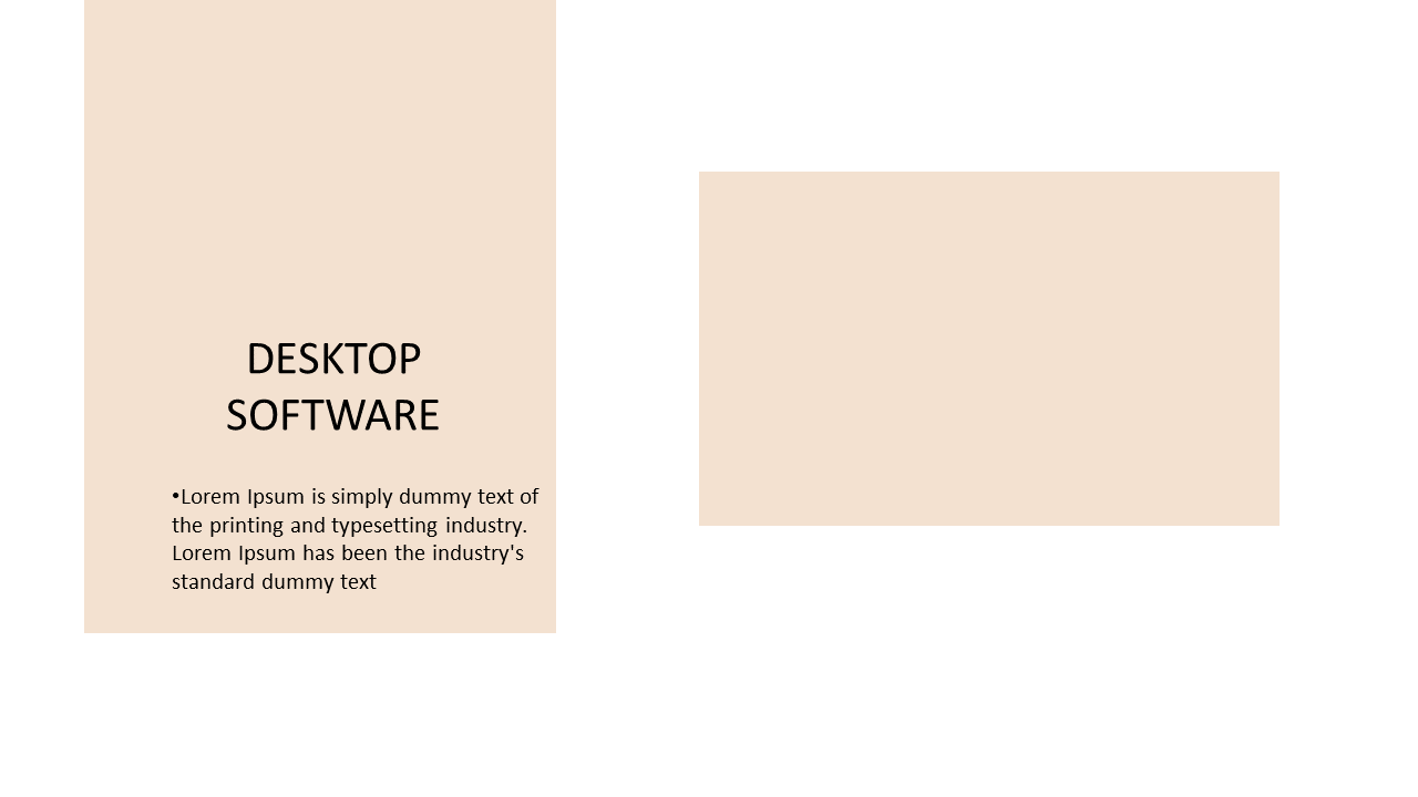 Clean Text and Image Layout for Presentations
