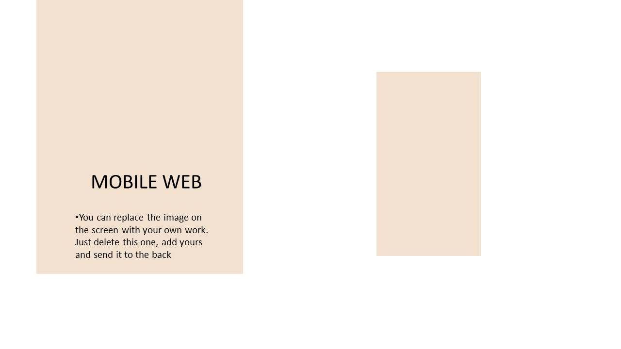 Customizable Mobile Web Presentation Layout