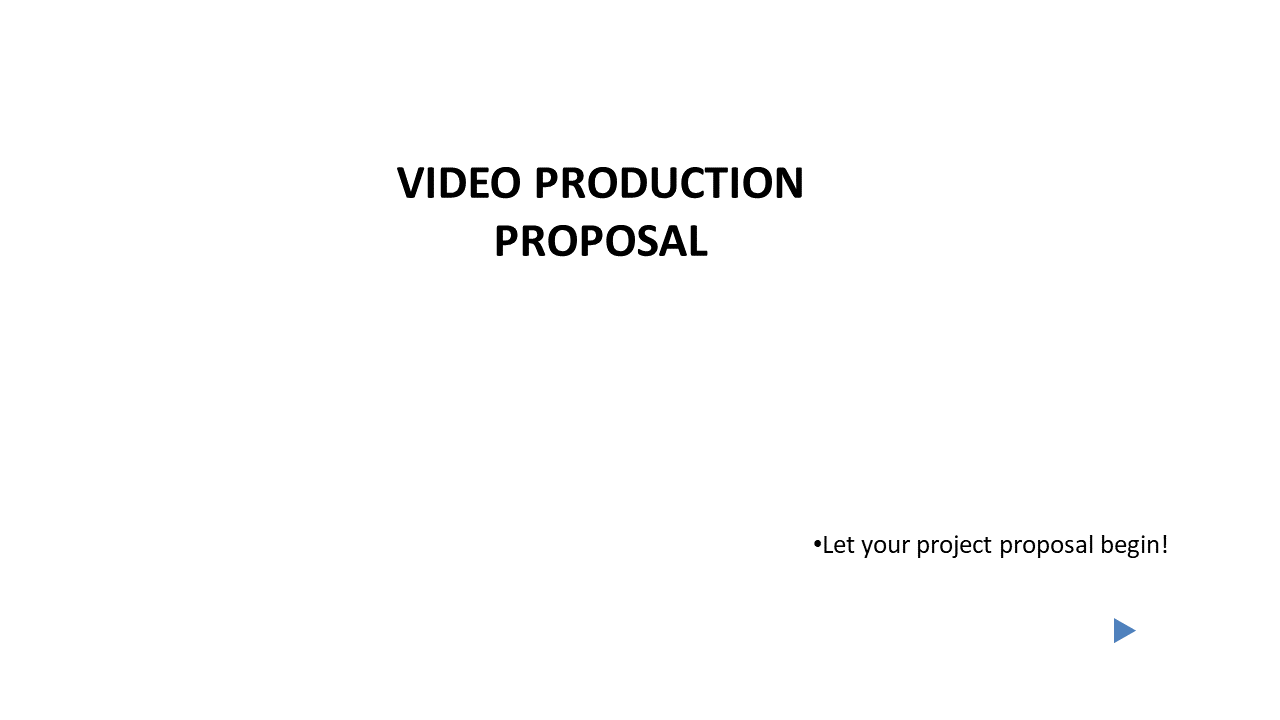 Present Video Production Proposals Effectively