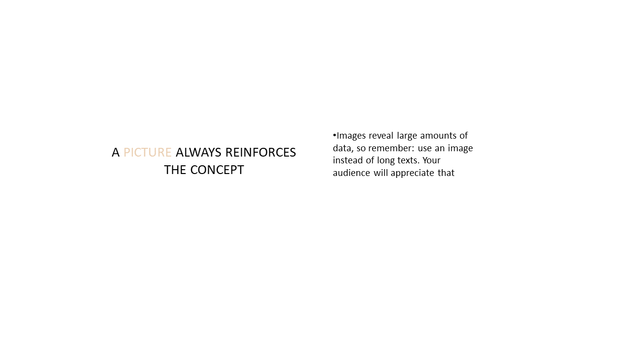 Image and Text Combination for Concept Reinforcement