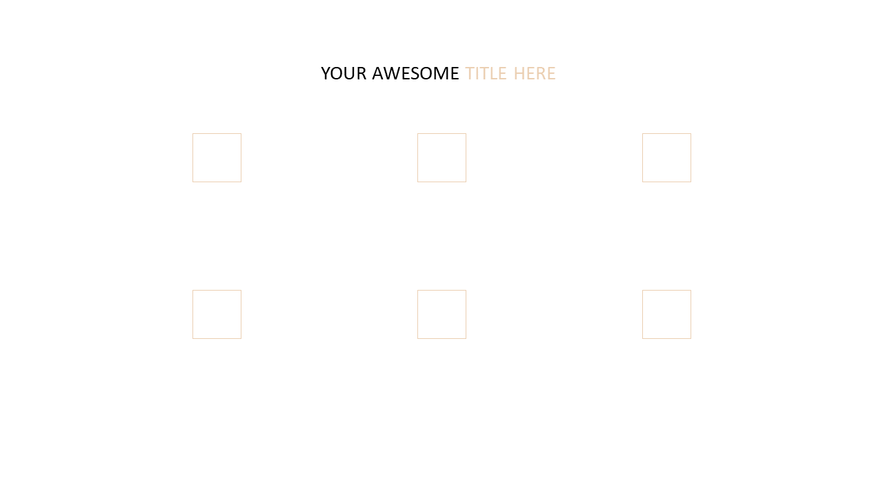 3x3 Grid Layout for Organized Idea Presentation