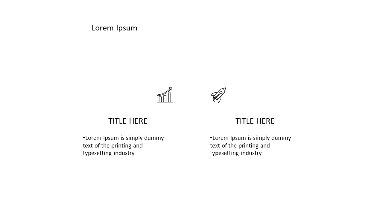 Two Column Icons for Complementary Information