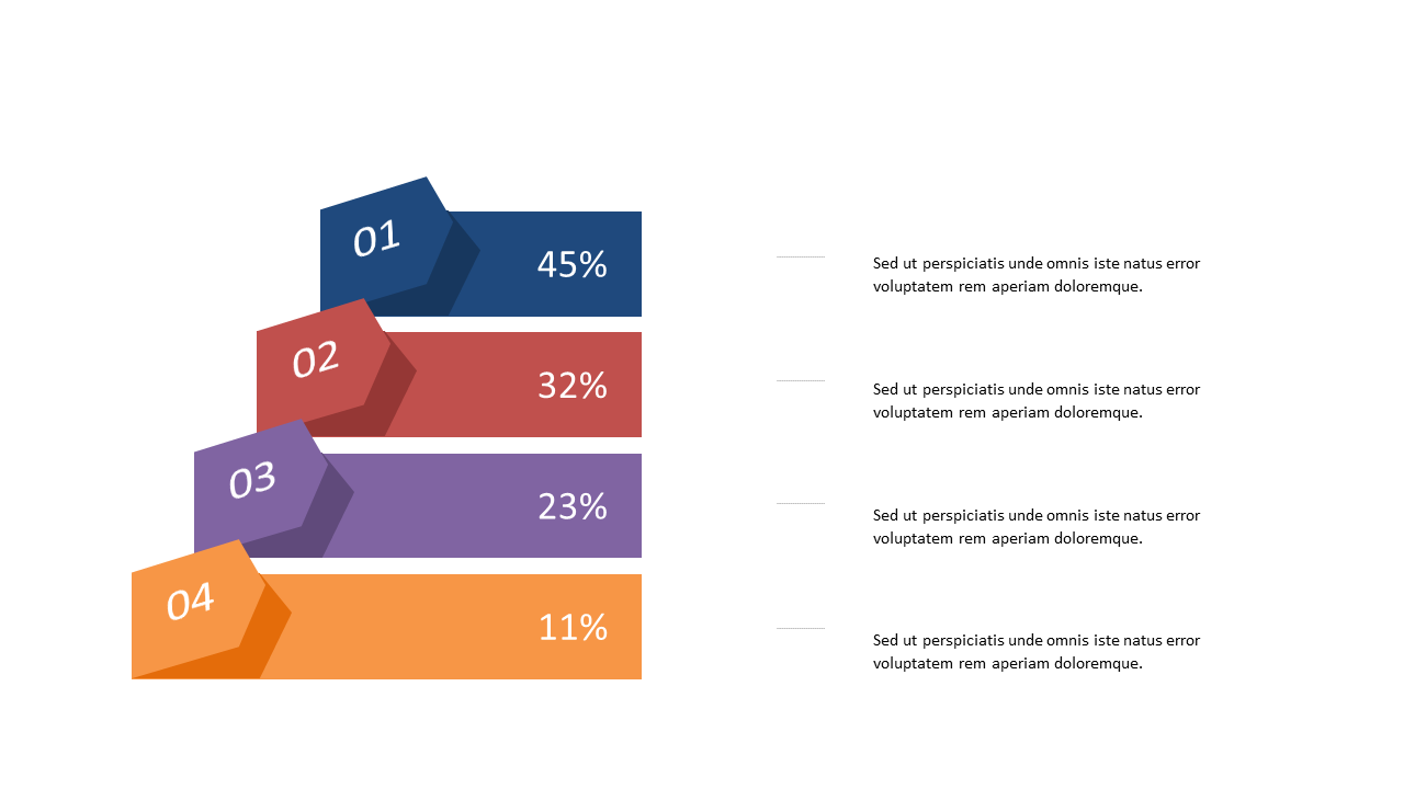 Communicate Stages with Segmented 4-Step Progress Bar