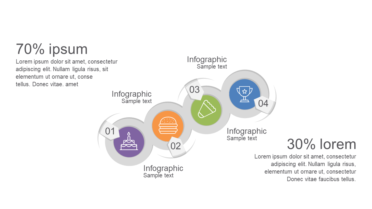 Illustrate Processes with Circular Infographic