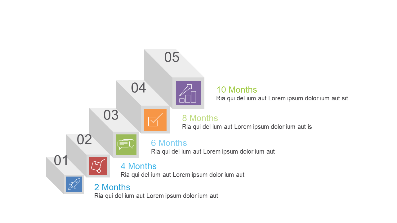 Showcase Achievements with a 3D Bar Chart Template