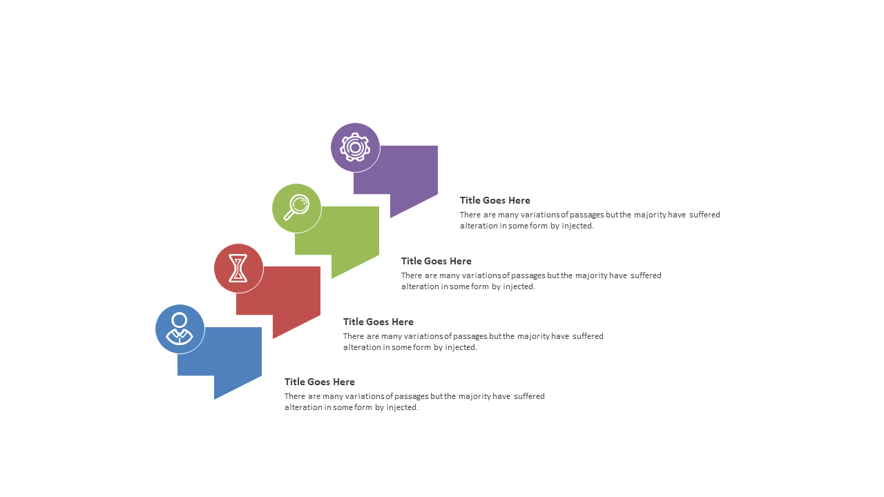 Present Multi-Point Information with Speech Bubbles