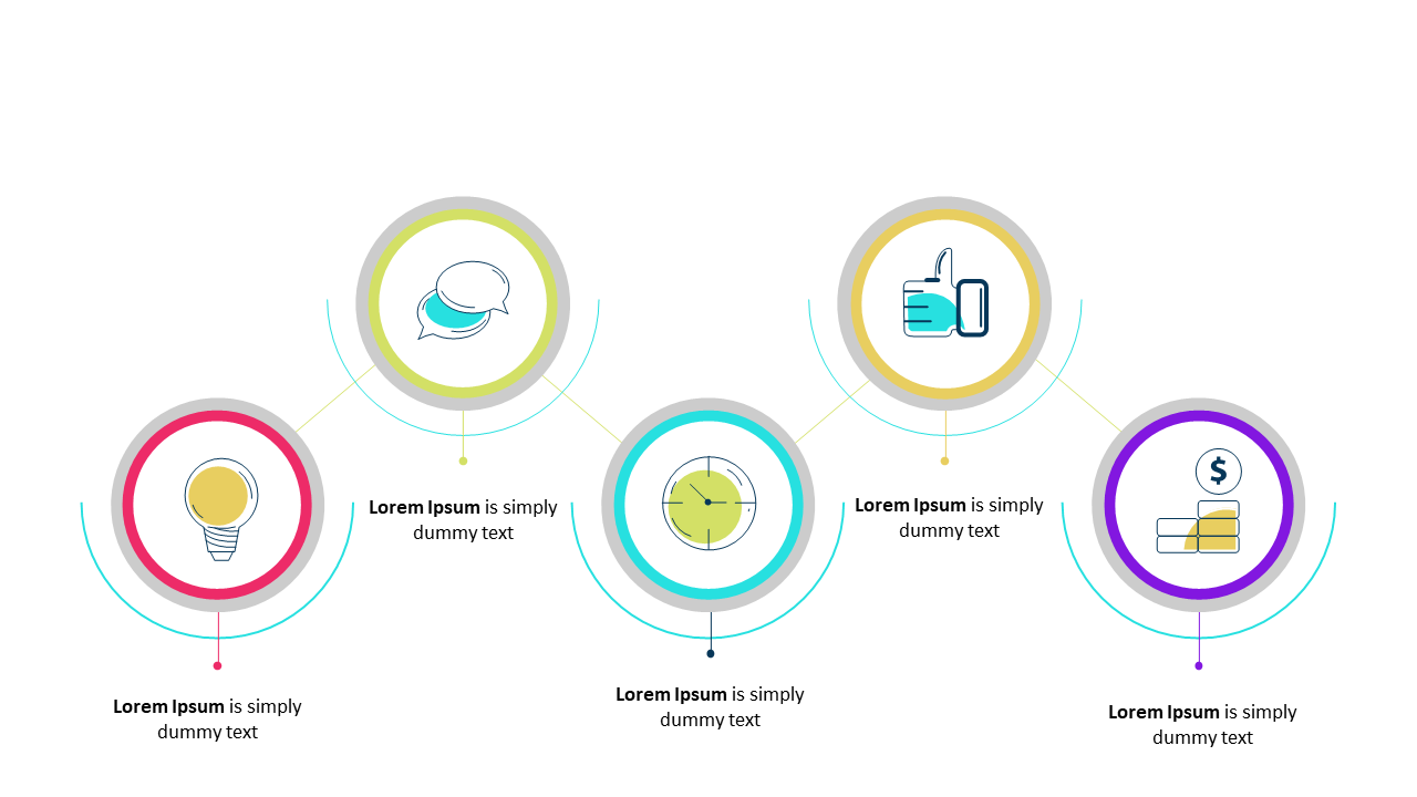 Showcase Key Concepts with Circular Icons